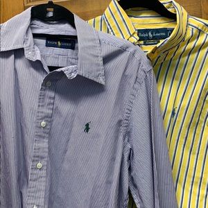 Polo by Ralph Lauren Shirts - Lot of 2 small polo Ralph Lauren men button down Polo by Ralph Lauren Shirts - Lot of 2 small polo Ralph Lauren men button down